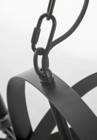 Подвесная люстра Lussole Loft Utica LSP-9300 (220V, на цепи, подсвечник, свеча, IP21)