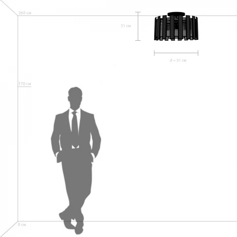 Потолочная люстра Agave 712052 (220V, круглые)