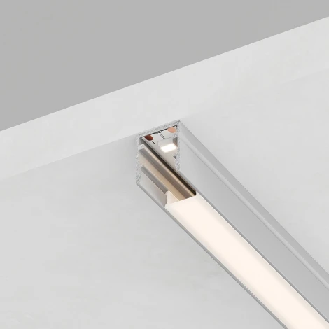 Профиль для светодиодной ленты алюминиевый накладной 2м Feron CAB243 52151