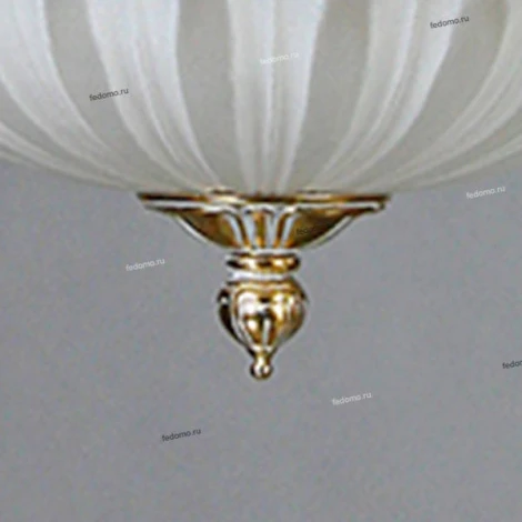 Люстра подвесная Ambiente by Brizzi Navarra, 6 ламп, золото с белым