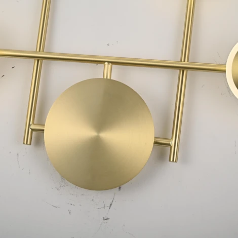 Настенный светильник Wi-Fi Zingy E Brass ImperiumLoft Zingy01 (LED, 220V, пульт управления)