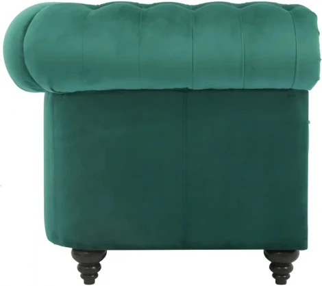 Кресло Chester Classic ОГОГО (арт.665407), (Ткань/Темно-зеленый)
