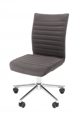 Офисное кресло Chairman 033 Россия ткань велюр T-55 серый