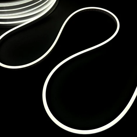 Односторонний Гибкий Неон 8х16мм Белый 24В, IP65 Laitcom FR-23502