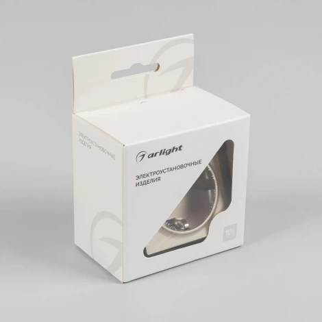 Механизм электрической розетки SCT-MEU1-PL-GD-V (250V, 16A) (Arlight) 049817