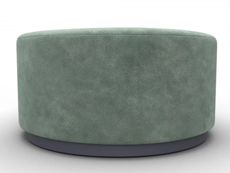 Пуф 005 (ДСП/Пластик/Велюр/Зеленый) Лига Диванов 132507