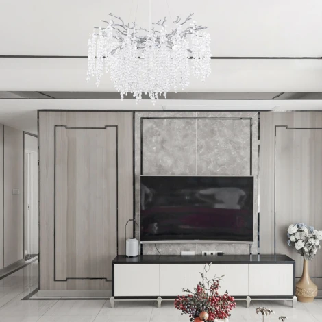 Подвесная люстра Arte Milano Milano-1 23110.760.10.G9.D CR (220V, на тросе)