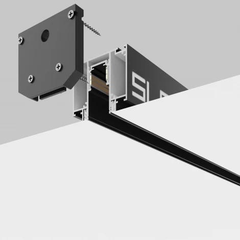 Шинопровод магнитный встраиваемый для натяжного потолка Maytoni Busbar trunkings Exility TRX034D-422B (48V)