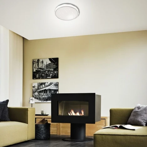 Настенно-потолочный светильник Sonex Gino 2045/EL (регулировка яркости, LED, 220V, пульт управления, IP43)