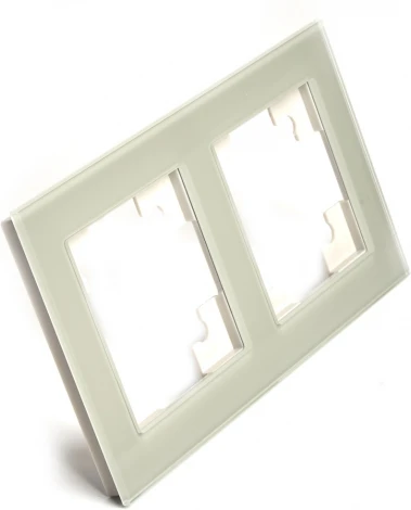 Рамка на 2 поста (дымчатый) Stekker Катрин 49033