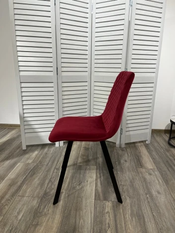 Обеденный стул M-City DAIQUIRI BLUVEL-59 BERRY, велюр