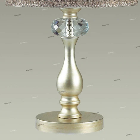 Интерьерная настольная лампа Odeon Light Aurelia 3390/1T (220V, хрусталь, выключатель)