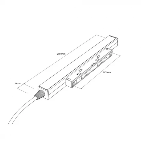 Встраиваемый блок питания 48V RAUMBERG ST150Bk