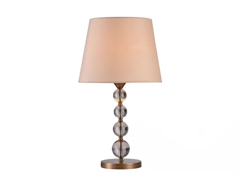 Настольная лампа с выключателем Newport 3100 3101/T black brass без абажуров (220V)