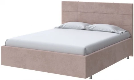 PROxSON Кровать Neo (Ткань: Велюр Teddy Шоколадный бисквит) 90x200