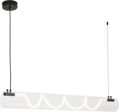 Подвесной линейный светодиодный светильник Lussole River LSP-7289 (220V, на тросе)