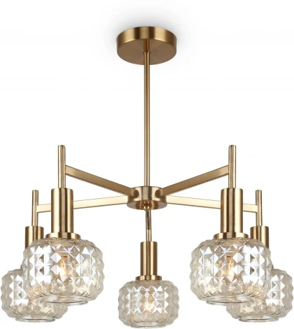 Потолочная люстра на штанге Freya Fero FR5366CL-05BS (220V)