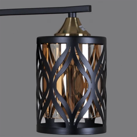 Потолочная люстра на штанге Reluce 05942-0.3-04 BK+COP