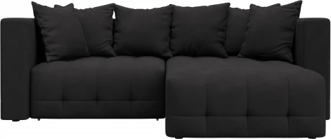 Диван угловой Лига-052 НПБ угол универсальный Лига Диванов (Замша) арт.128815