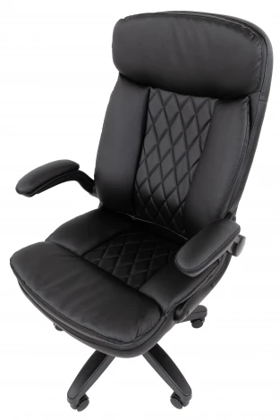 Офисное кресло Chairman 533 Россия экокожа черный
