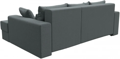 Диван угловой Майами правый угол (Серый/Рогожка) Лига Диванов арт.121159