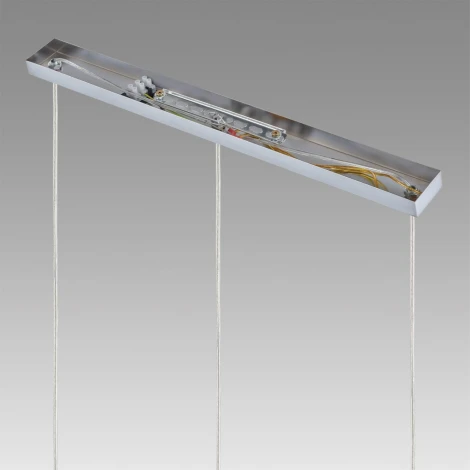 Подвесной светильник Lumion Isha 8102/3A хром/прозрачный металл/металл Е14 3*40W 220V (на проводе)