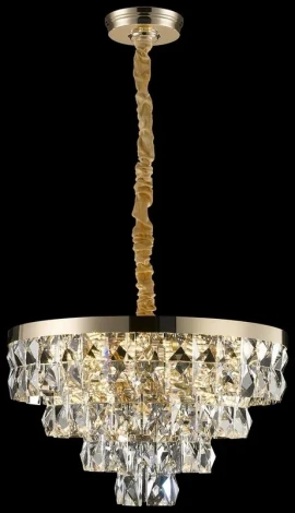 Подвесная люстра Wertmark Cassia WE102.12.303 (220V, хрусталь, на цепи)