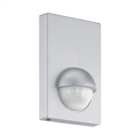 Датчик движения инфракрасный накладной уличный Eglo Detect Me, серебро с белым