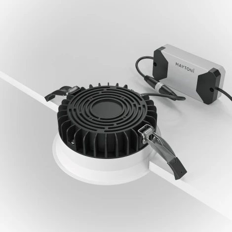 Точечный светильник встраиваемый Maytoni Okno DL053-12W4K-W