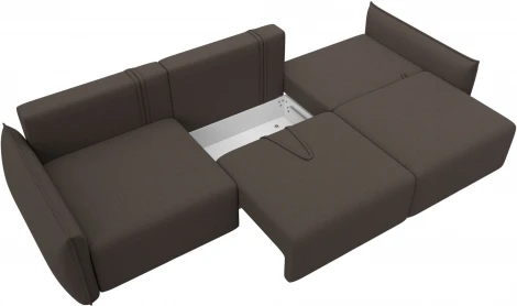 Диван прямой Лига-051 НПБ Лонг Лига Диванов (Рогожка) арт.128634