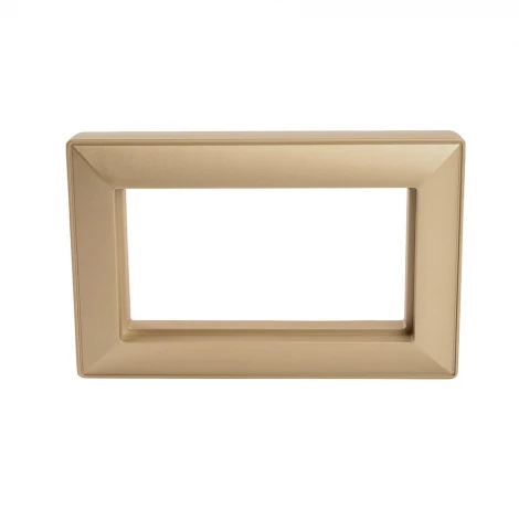 Рамка на 2 поста (золото) Stekker Катрин 50044