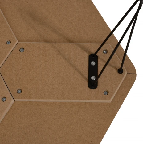 Стол журнальный BeautyStyle 23 дуб крымский состаренный/черный Mebelik арт.009002