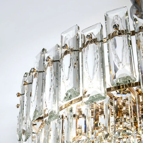 Подвесная люстра хрустальная Modelux MODELUX ML.7082.12 GD