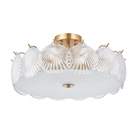 Потолочная люстра на штанге Arte Milano Rim 312009/D500 BS (220V, круглые, ракушка)