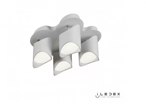 Потолочная люстра iLedex Nova 8189-4-X-T WH (220V, пульт управления)