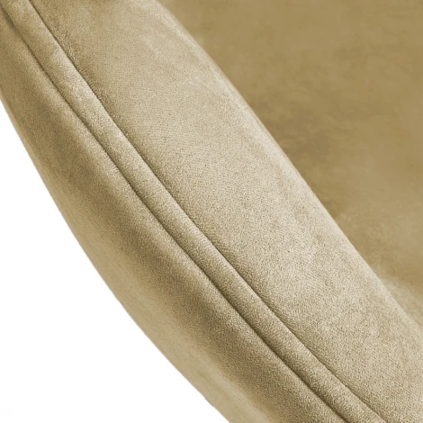 Кресло SWAN STYLE CHAIR карамельный, искусственная замша Bradex Home арт.FR 1045