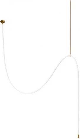 Подвесной светильник светодиодный с гибким неоном Loft It Thread 10388C Brass (220V)