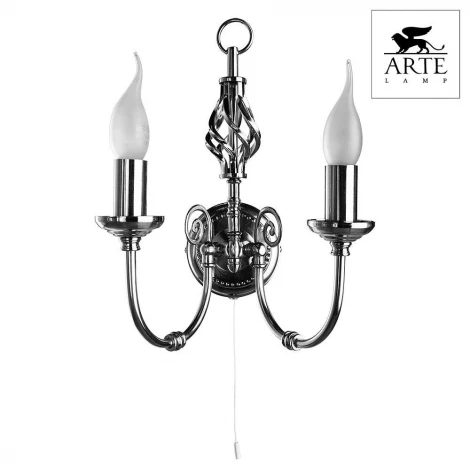 Бра Arte Lamp Zanzibar A8392AP-2SS