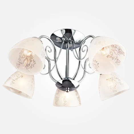 Потолочная люстра Eurosvet Adele 30087/5 хром