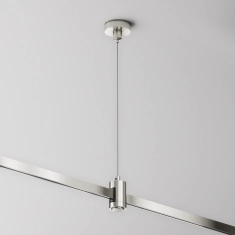 Подвес тросовый Hang одинарный Maytoni Accessories for tracks Flarity TRA157SW-S1-PT