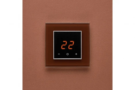 Терморегулятор AURA ORTO 8017 BROWN DARK (ТЕМНЫЙ КОРИЧНЕВЫЙ)