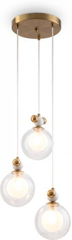 Подвесной светильник Freya Pitch FR5364PL-03BS (220V, на проводе, шарики)