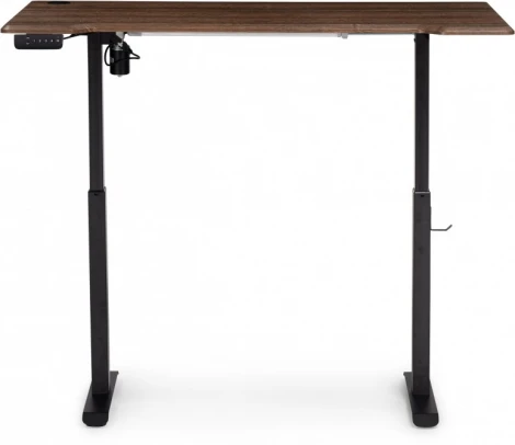 Компьютерный стол Маркос с механизмом подъема 140 (Маркос с механизмом подъема 140х80х75 черный / кантри орех) Notta арт.578488