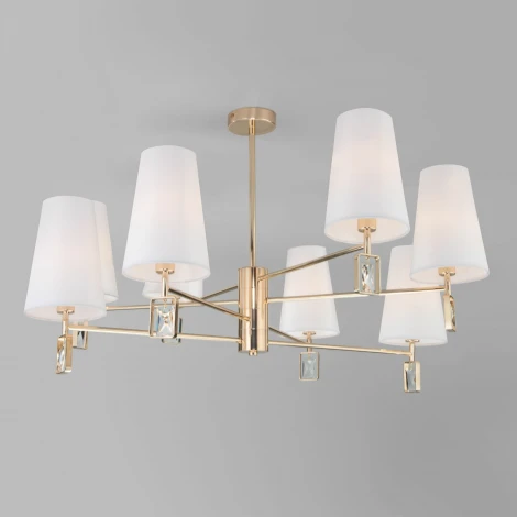 Потолочная люстра на штанге Milazzo 60137/8 Eurosvet золото (220V)