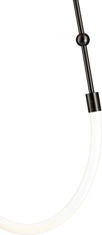 Подвесной светильник с гибким неоном Indigo Corda V000059L (регулировка яркости, LED, 220V, пульт управления, на проводе)