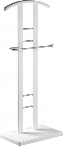 Вешалка костюмная ГАЛАНТ 321 металлик/белый Mebelik арт.008996