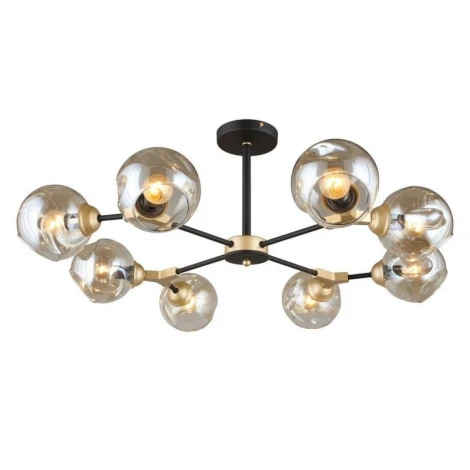 Потолочная люстра на штанге Omnilux 936 OML-93607-08 (220V, шарики)