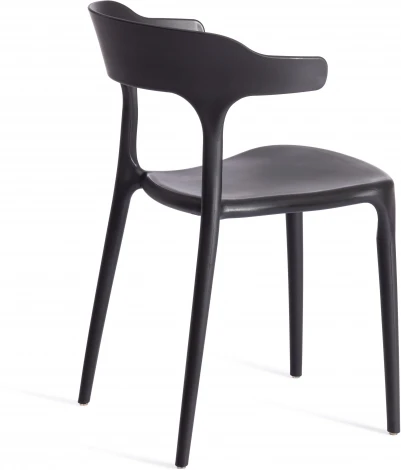 Обеденный стул Tetchair TON (Пластик/Черный)