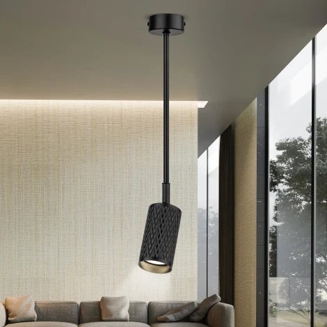 Спот на штанге ЭРА OL45 BK (220V)