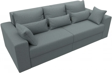 Диван прямой Майами (Серый/Рогожка) Лига Диванов арт.121154